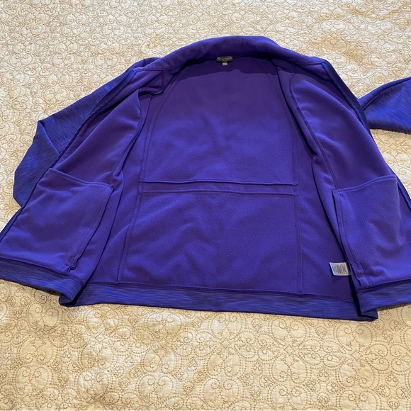 Talbots Women’s Fleece Lined Zip Up Jacket Size Large - Picture 9 of 11